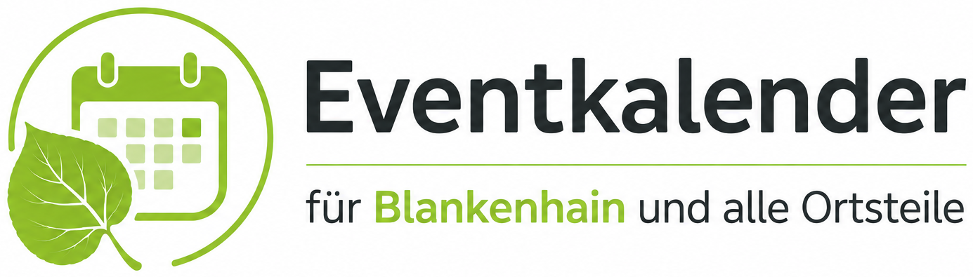 Veranstaltungskalender Blankenhain