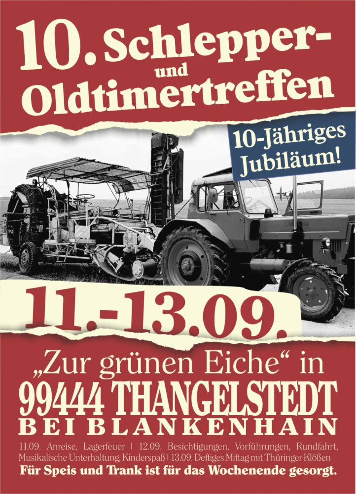 10. Schlepper-Oldtimertreffen