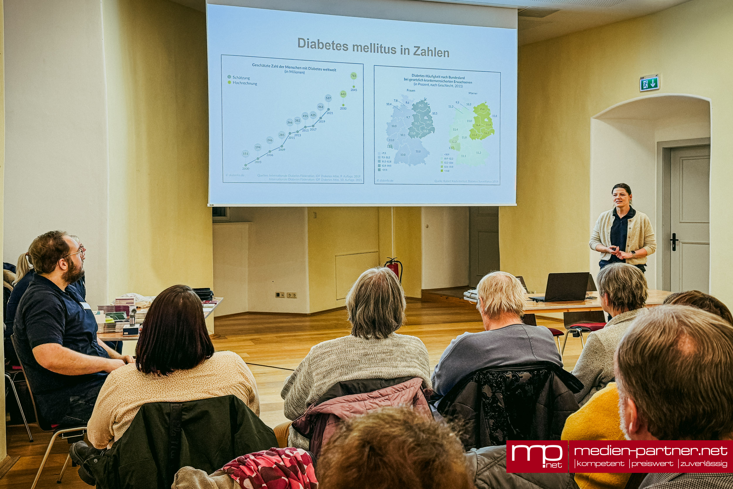 Informationsabend zu Diabetes im Schloss