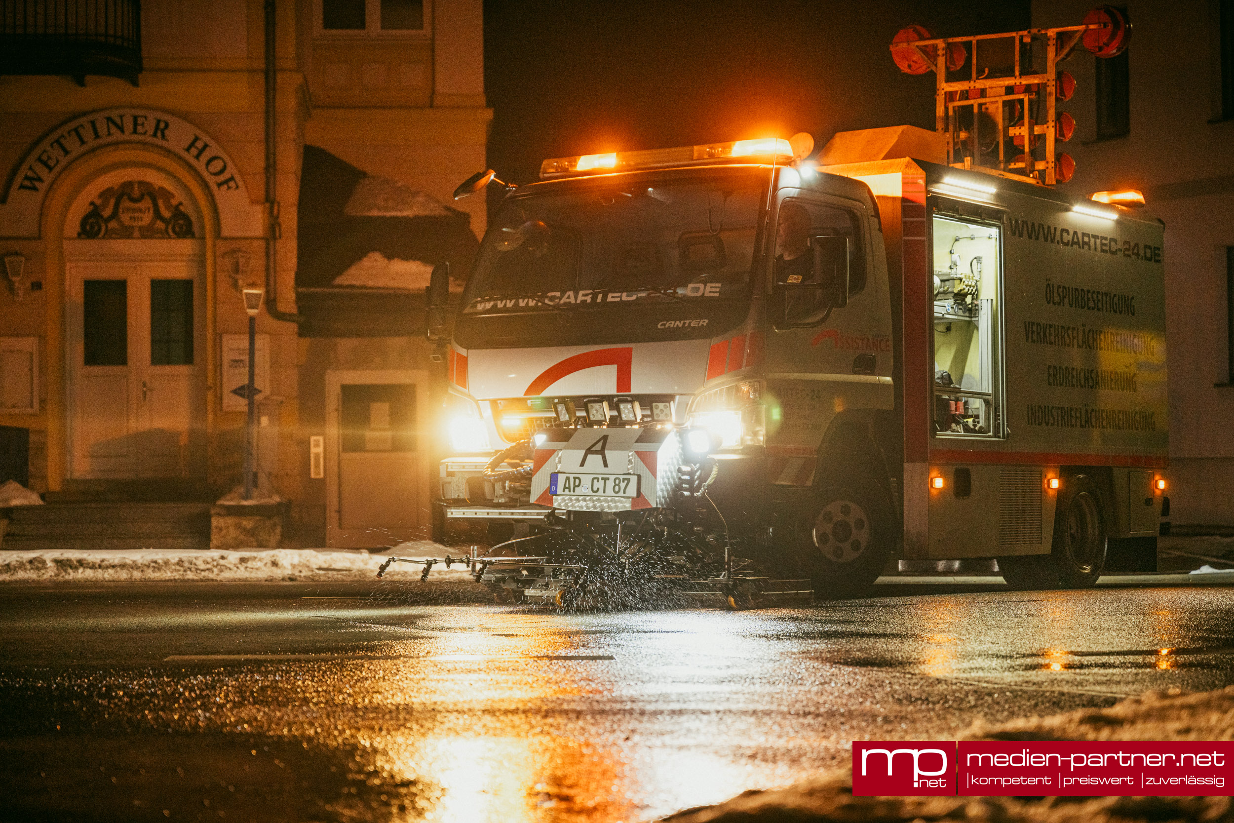 Spezialreinigung nach Diesel-Havarie