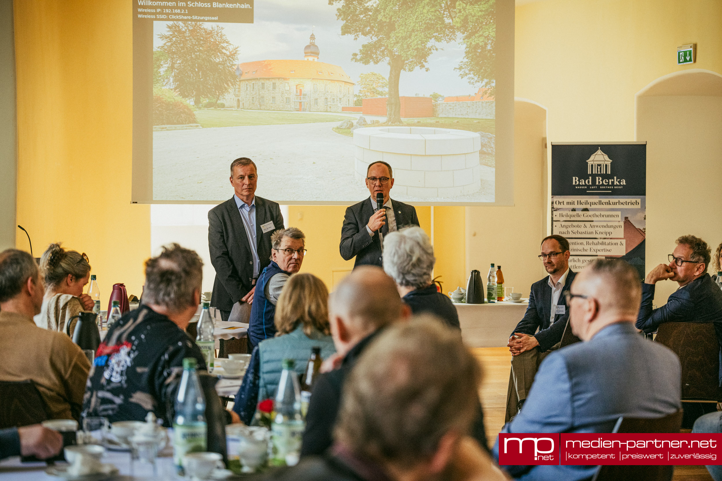 Netzwerken im Schloss