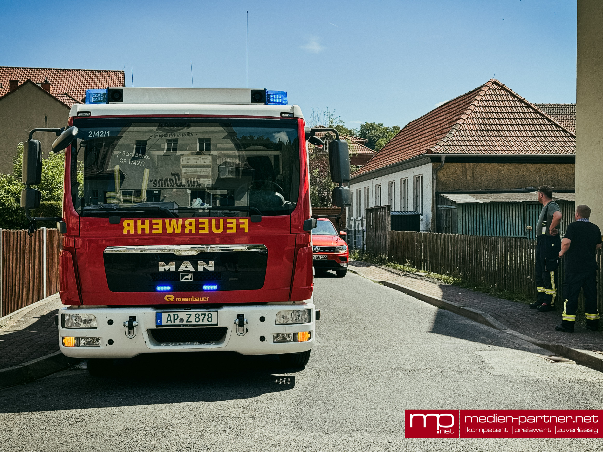 Feuerwehreinsatz an Grundschule Tannroda